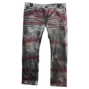 Robin’s Jean Men’s Flap Rhinestone Pocket Jeans Size 38 HTF